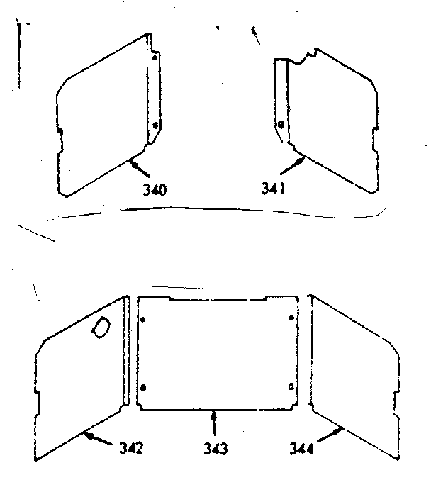 Optional oven liner kit