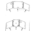 Kenmore 1039116850 optional oven liner diagram