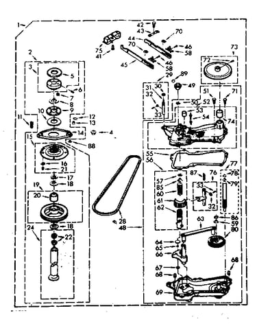 Gearcase/transmission