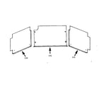 Kenmore 103700131 optional oven liner diagram