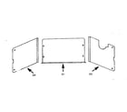 Kenmore 103700132 optional oven liner diagram