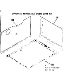 Optional oven liner