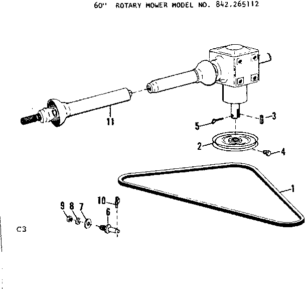 HALF DRIVE SHAFT