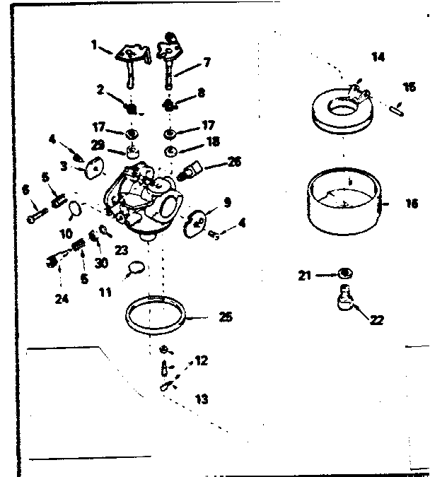 Carburetor no. 632222