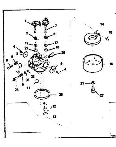 Carburetor no. 632222
