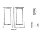 Kenmore 1789 double door kit parts diagram
