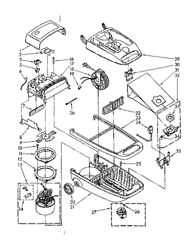 Vacuum cleaner parts