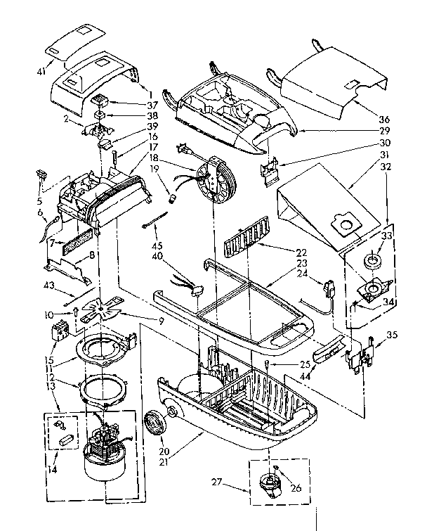 Vacuum cleaner parts