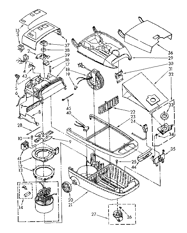 Vacuum cleaner parts