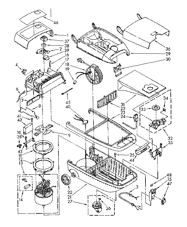 VACUUM CLEANER PARTS