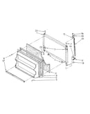 Freezer door parts
