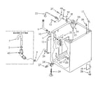 Kenmore 11082470920 cabinet parts diagram
