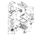 Kenmore 1162632581 vacuum cleaner parts diagram