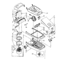 Kenmore 1162639581 vacuum cleaner parts diagram