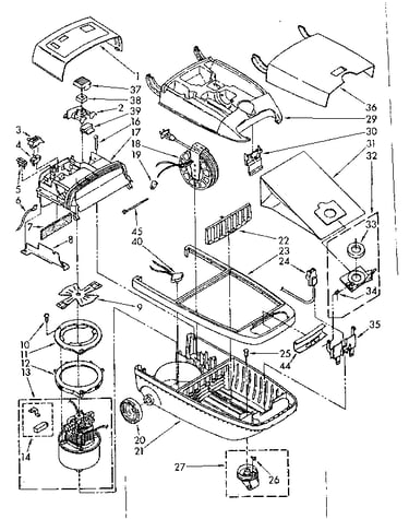 Vacuum cleaner parts
