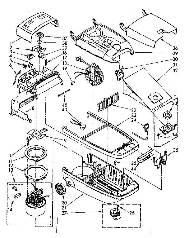 Vacuum cleaner parts