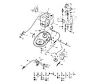 Craftsman 917255279 clutch-brake and drive diagram