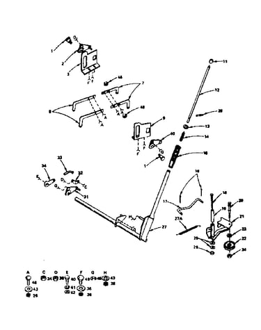 Mower linkage