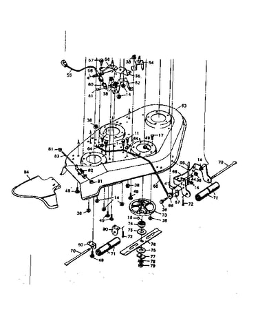 Blade housing