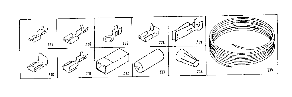 Wiring and wiring terminals