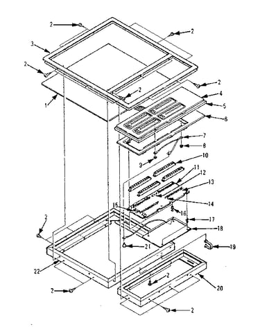 Control and top table parts