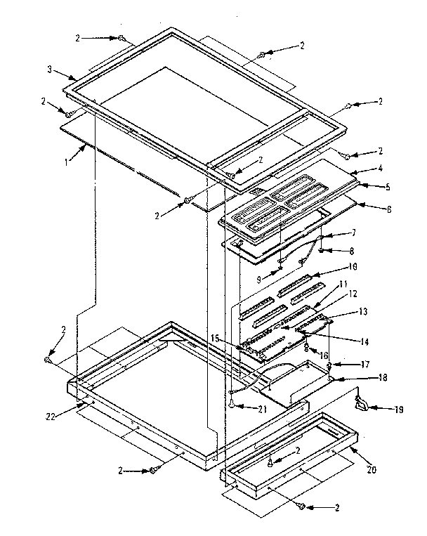 Control and top table parts