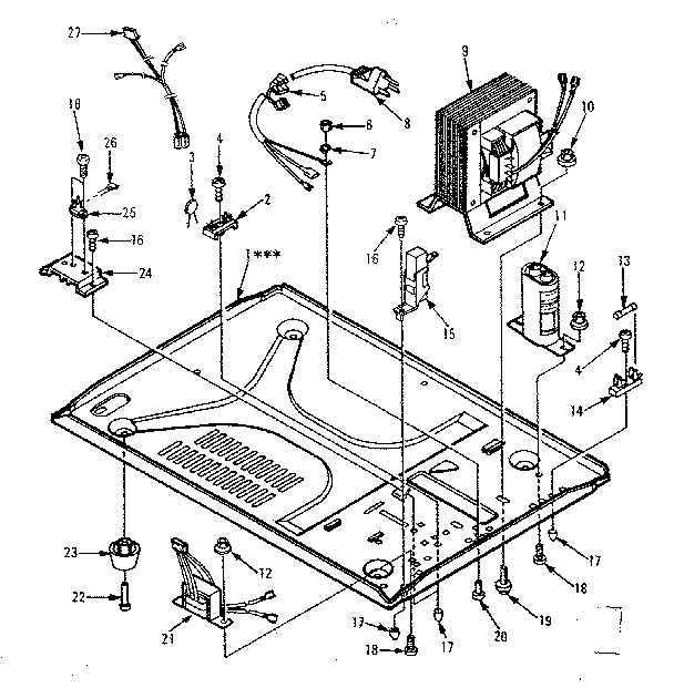 MICROWAVE PARTS