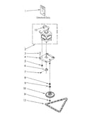 Motor and drive parts