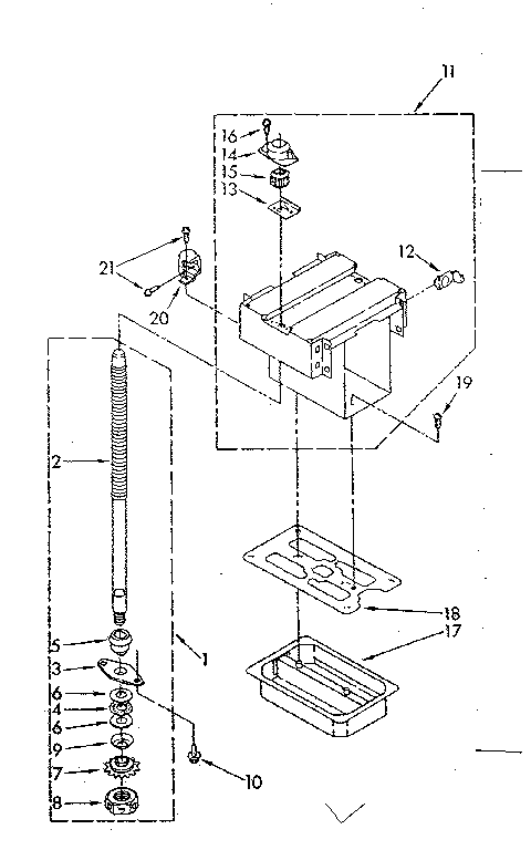 Powerscrew and ram parts