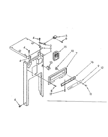 Panel and control parts