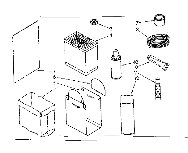 Optional parts (not included)