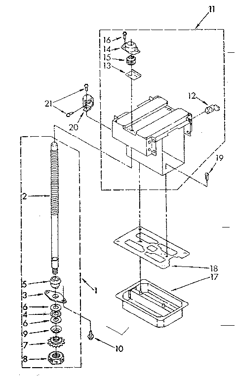 Powerscrew and ram parts