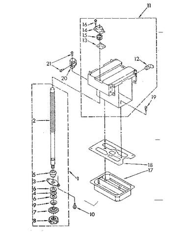 Powerscrew and ram parts