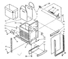 Kenmore 6651386581 container parts diagram