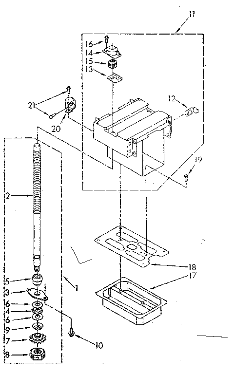 Powerscrew and ram parts