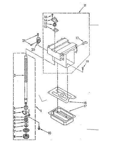 Powerscrew and ram parts