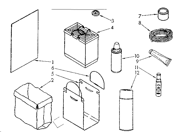Optional parts (not included)