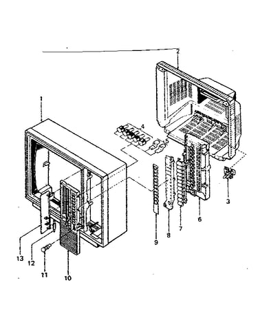 Cabinet parts list