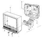LXI 56442101650 cabinet parts list diagram
