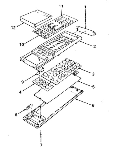 Remote transmitter parts
