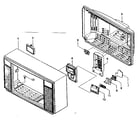 LXI 56442751650 cabinet parts list and exploded views diagram