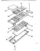 Remote transmitter parts list