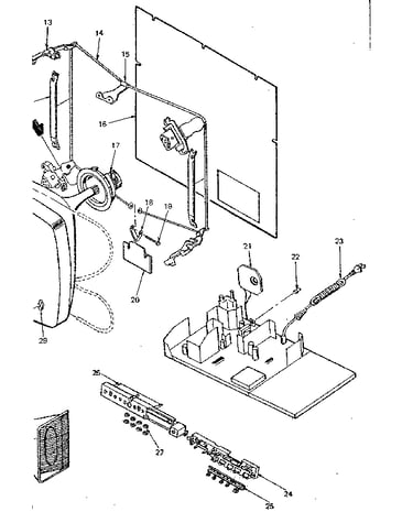 Cabinet back