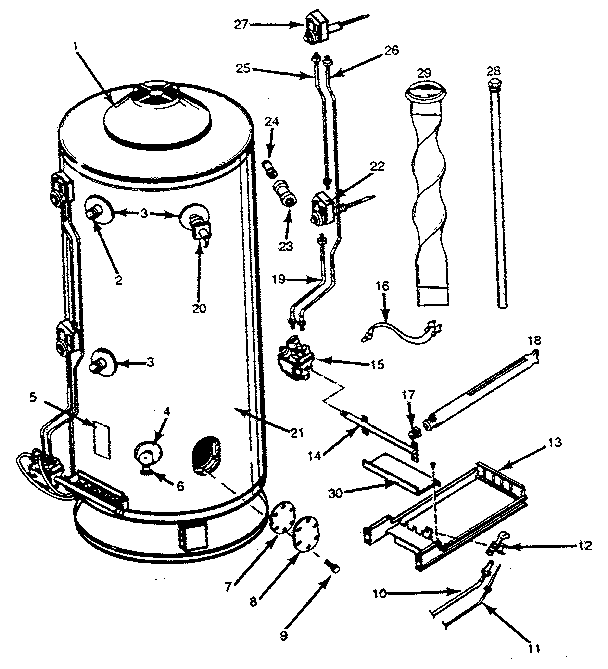 Repair parts illustration