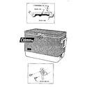 Coleman 5255D705 unit parts diagram