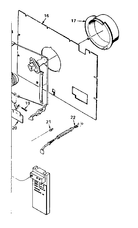 Cabinet back