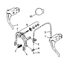 Sears 505472781 arai caliper brakes diagram