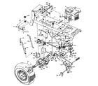 Craftsman 502257011 drive assembly diagram