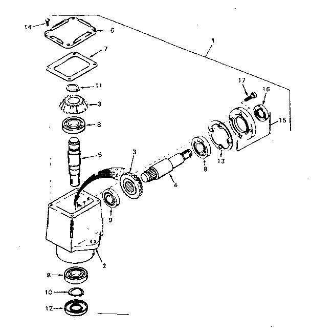 Peerless right angle drive