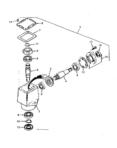 Peerless right angle drive